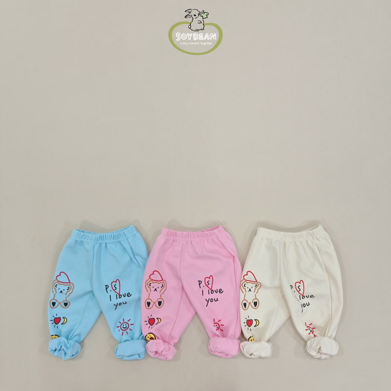 Soybean - Korean Children Fashion - #kidsstore - Graphic Jogger Pants