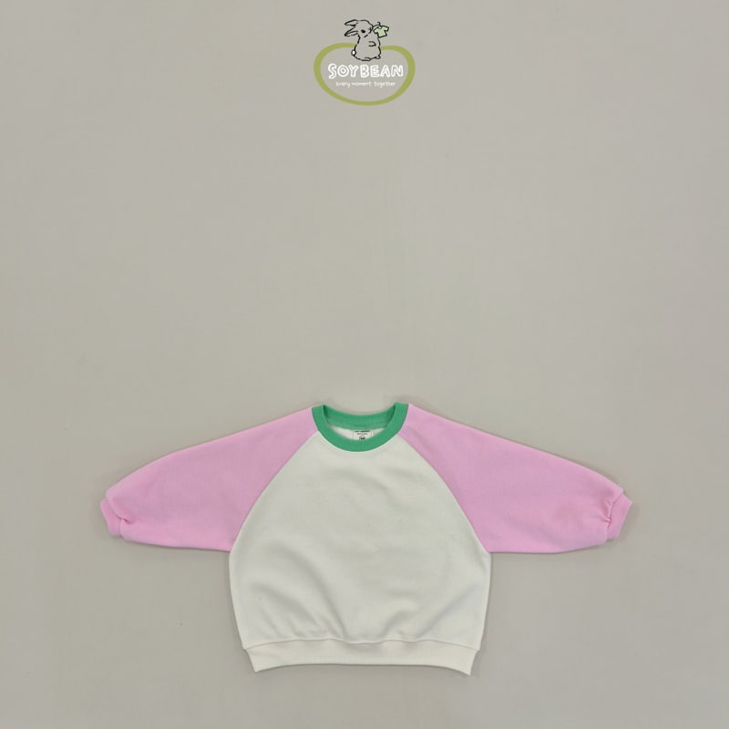 Soybean - Korean Children Fashion - #kidsstore - Collar Raglan Sweatshirts - 12