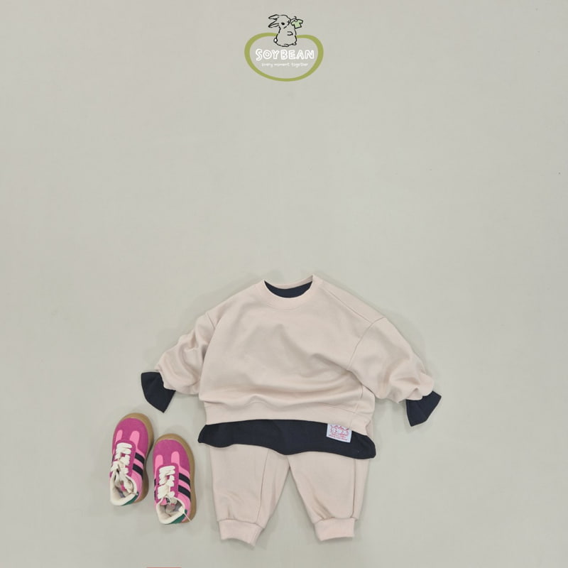 Soybean - Korean Children Fashion - #kidzfashiontrend - Rabbit Label Layered Tee - 7
