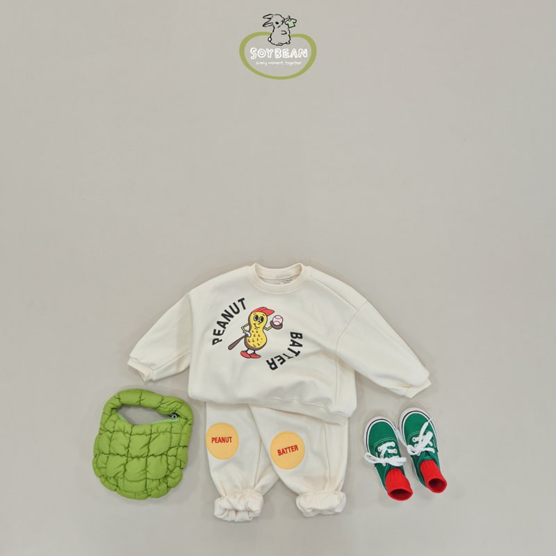 Soybean - Korean Children Fashion - #kidzfashiontrend - Peanut Butter Top Bottom Seet - 3