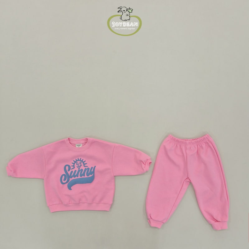 Soybean - Korean Children Fashion - #kidzfashiontrend - Sunny Bubble Top Bottom Set - 8