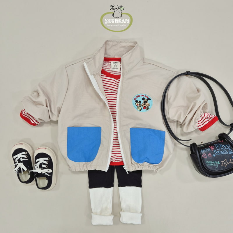 Soybean - Korean Children Fashion - #kidzfashiontrend - Wapen Windbreaker - 10
