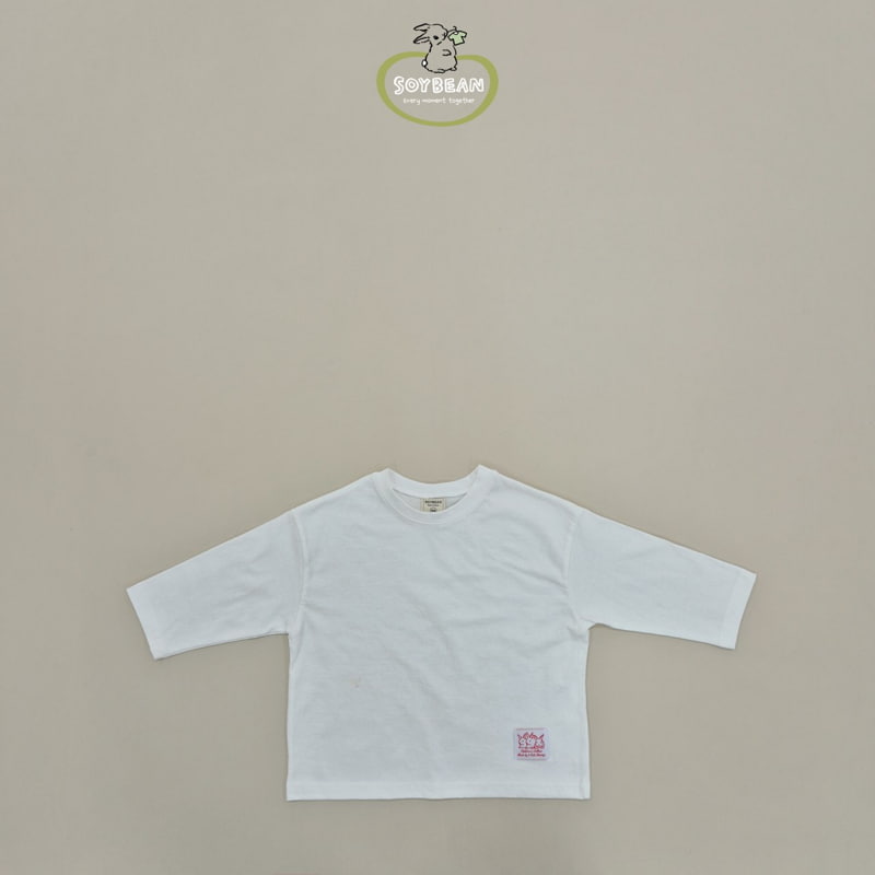Soybean - Korean Children Fashion - #littlefashionista - Rabbit Label Layered Tee - 9