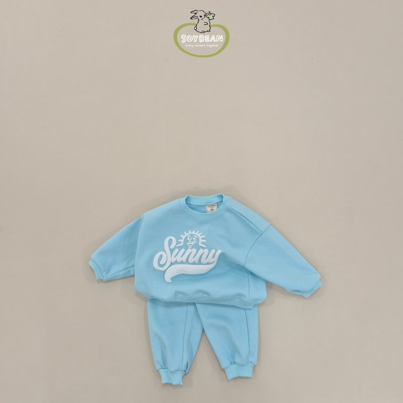 Soybean - Korean Children Fashion - #littlefashionista - Sunny Bubble Top Bottom Set - 10