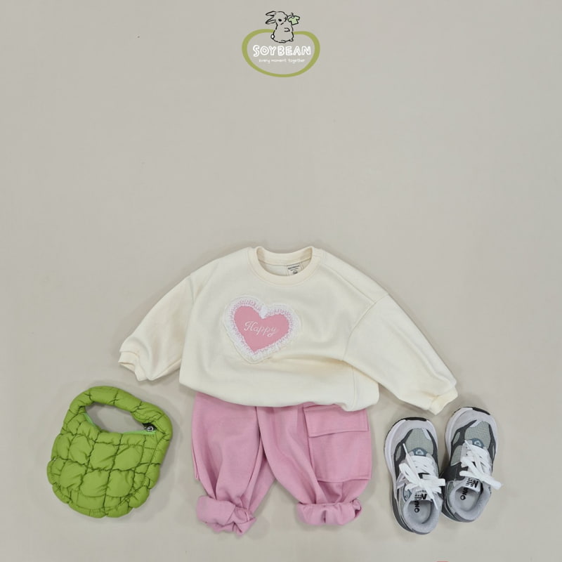 Soybean - Korean Children Fashion - #littlefashionista - Balloon Cargo Jogger Pants - 6