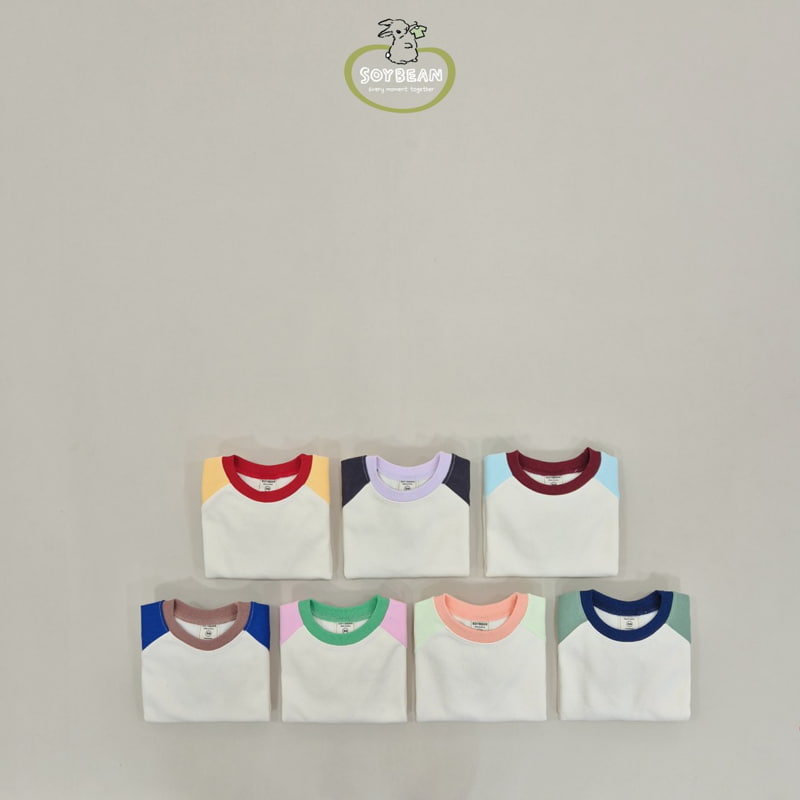 Soybean - Korean Children Fashion - #littlefashionista - Collar Raglan Sweatshirts