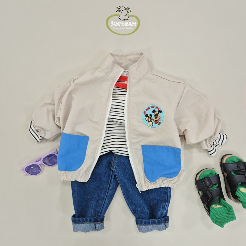 Soybean - Korean Children Fashion - #littlefashionista - Wapen Windbreaker - 12