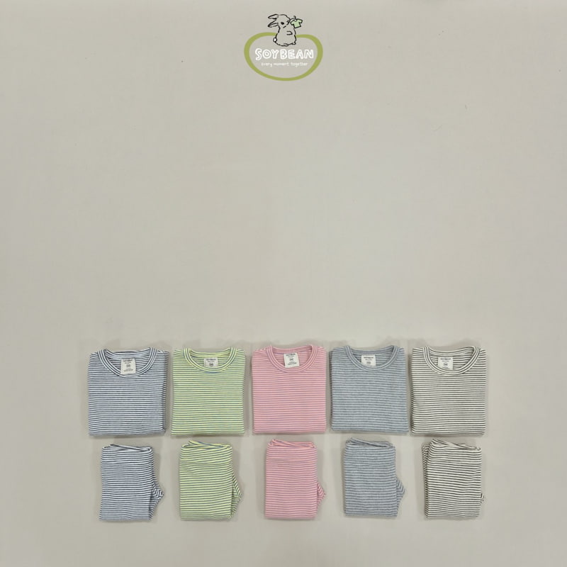 Soybean - Korean Children Fashion - #magicofchildhood - Spring Stripe Easywear
