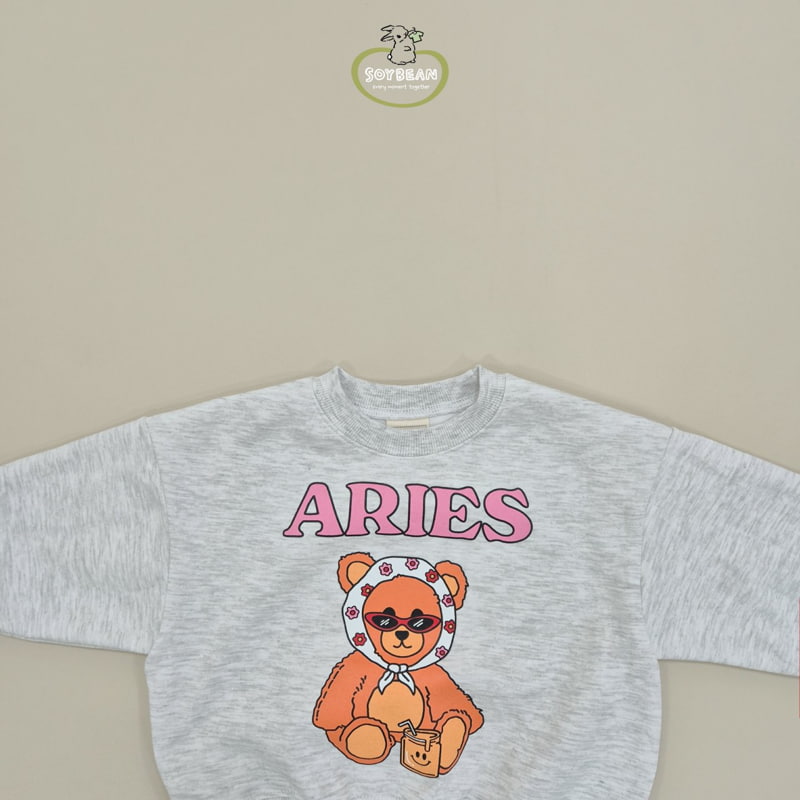 Soybean - Korean Children Fashion - #minifashionista - Insa Bear Sweatshirts - 12