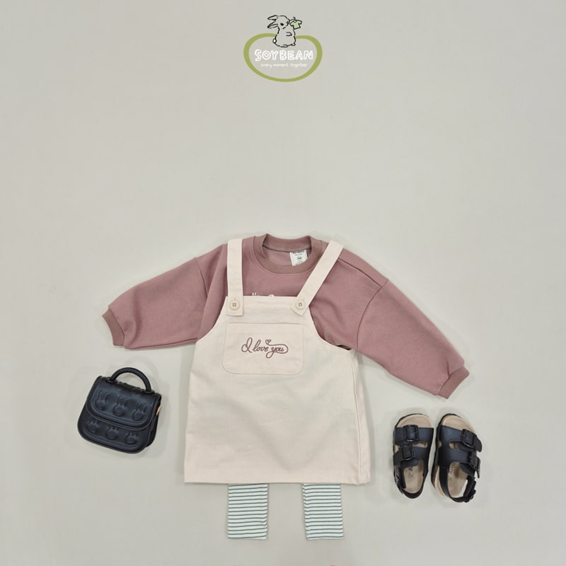 Soybean - Korean Children Fashion - #minifashionista - Rib Stripe Leggings - 5