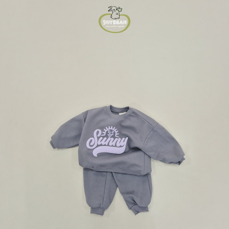 Soybean - Korean Children Fashion - #minifashionista - Sunny Bubble Top Bottom Set - 12