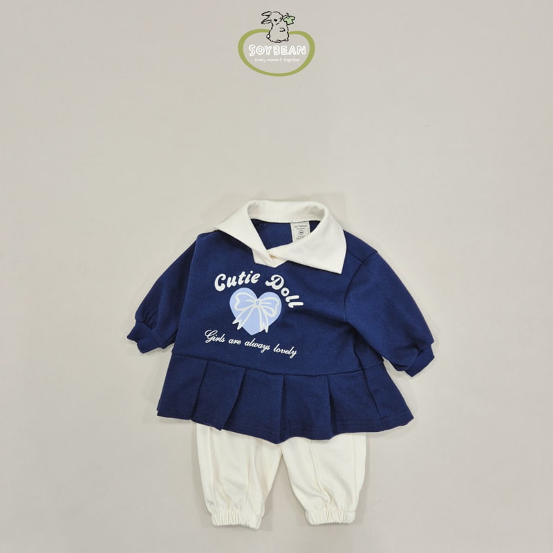 Soybean - Korean Children Fashion - #minifashionista - Cutie Sailor One-piece - 9