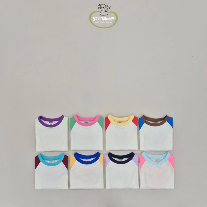 Soybean - Korean Children Fashion - #prettylittlegirls - Spring Chupa Raglan Tee