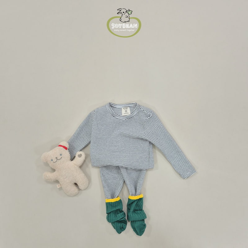 Soybean - Korean Children Fashion - #stylishchildhood - Spring Stripe Easywear - 6