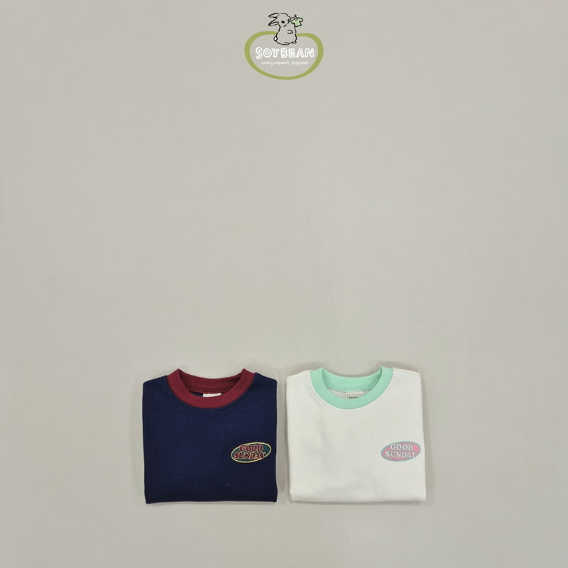 Soybean - Korean Children Fashion - #stylishchildhood - Good Sunday Sweatshirts - 5