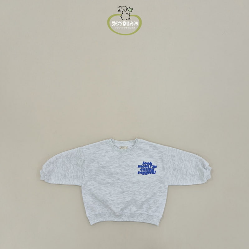Soybean - Korean Children Fashion - #todddlerfashion - Lettering Top Bottom Set - 12
