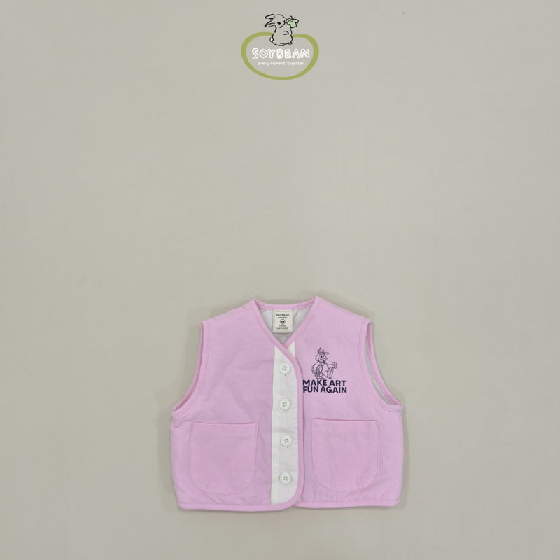 Soybean - Korean Children Fashion - #todddlerfashion - Make Art Bird Vest - 12