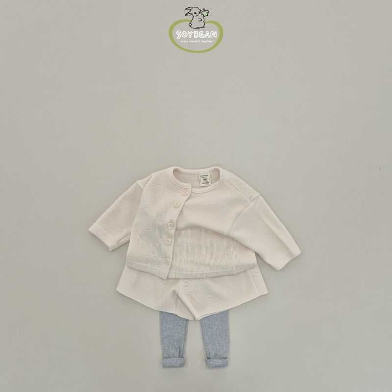 Soybean - Korean Children Fashion - #todddlerfashion - Spring Knit Cardigan Set - 10
