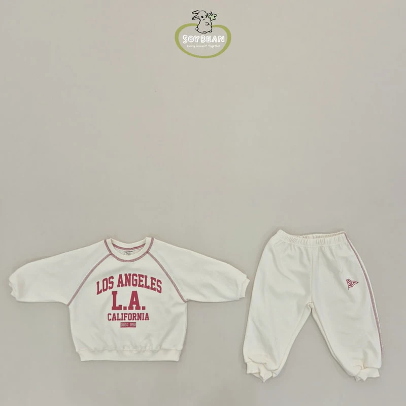Soybean - Korean Children Fashion - #todddlerfashion - Vintage Line Top Bottom Set - 9