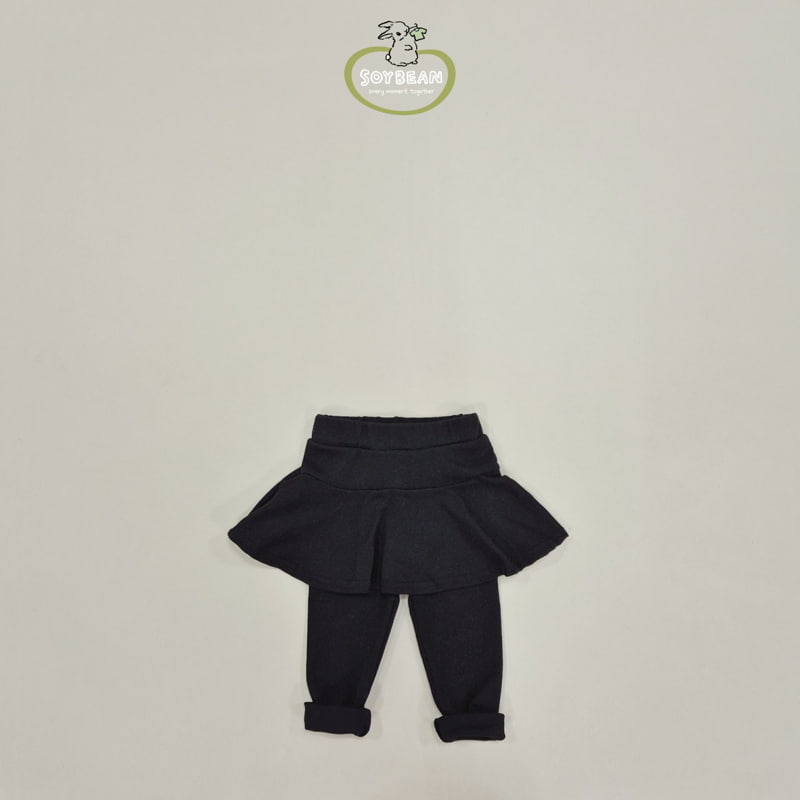 Soybean - Korean Children Fashion - #toddlerclothing - Day Bootscut Skirt Leggings - 12