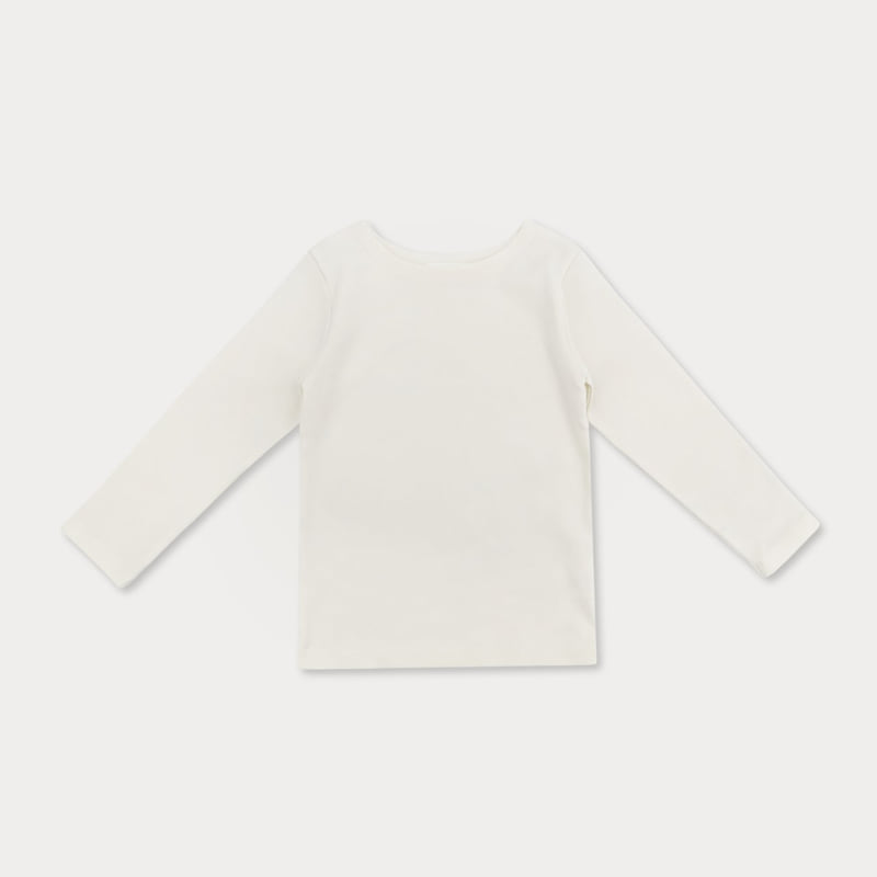 Soye - Korean Children Fashion - #Kfashion4kids - Cream Bone Tee - 8