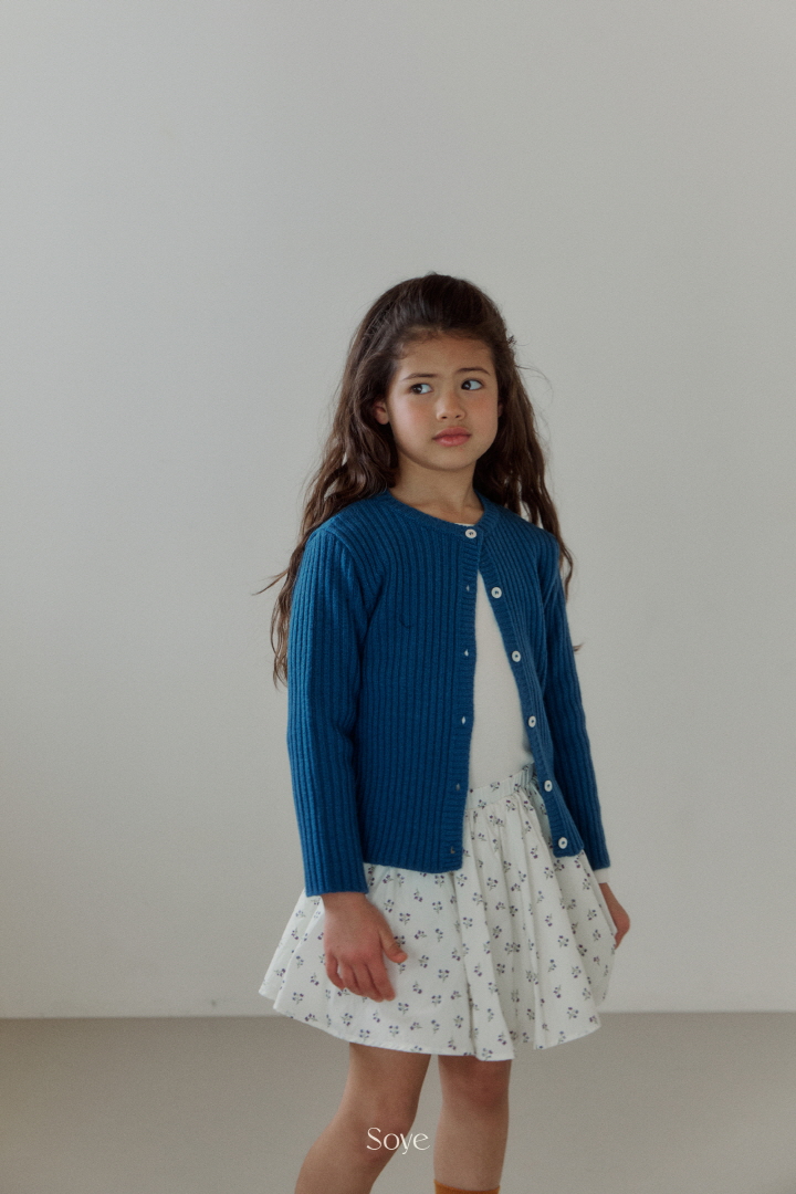 Soye - Korean Children Fashion - #childrensboutique - Cream Bone Tee