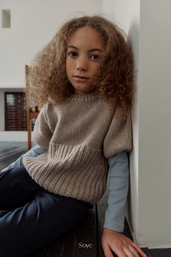 Soye - Korean Children Fashion - #kidsshorts - Spring Sugar Fril Tee - 8