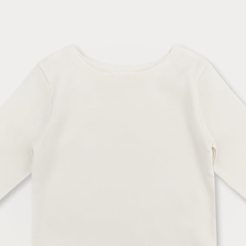 Soye - Korean Children Fashion - #littlefashionista - Cream Bone Tee - 9