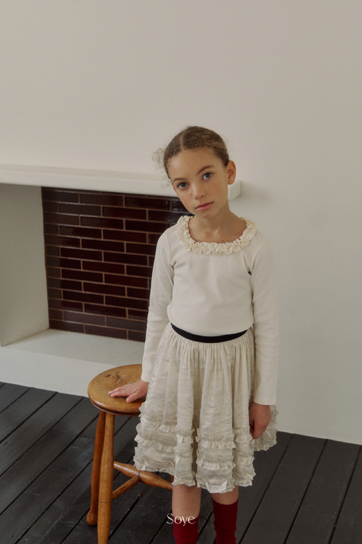 Soye - Korean Children Fashion - #prettylittlegirls - New Pulp Ring Skirt - 7