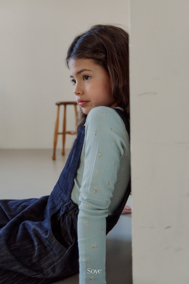 Soye - Korean Children Fashion - #todddlerfashion - Pincoat Flower Tee - 10