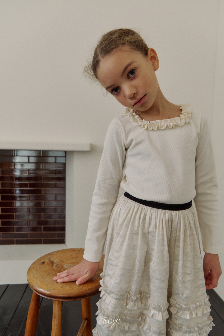 Soye - Korean Children Fashion - #todddlerfashion - New Pulp Ring Skirt - 8