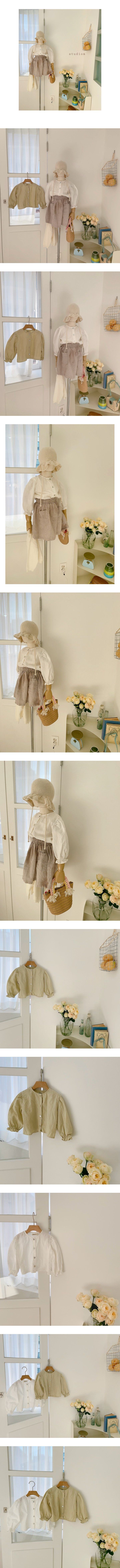 Studio M - Korean Children Fashion - #fashionkids - Moa Plain Blouse - 2