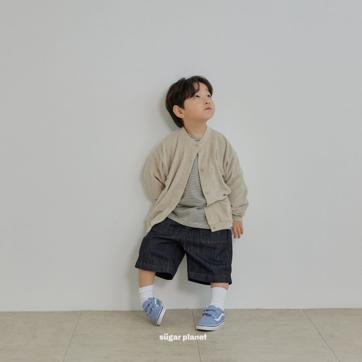 Sugar Planet - Korean Children Fashion - #childofig - Teague Short Denim Pants - 9