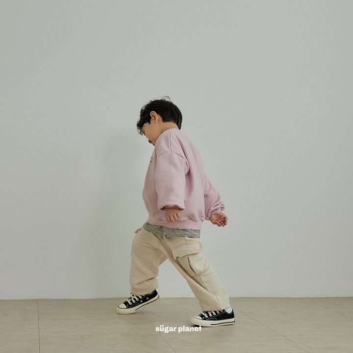 Sugar Planet - Korean Children Fashion - #childofig - Light Stripe Tee - 9