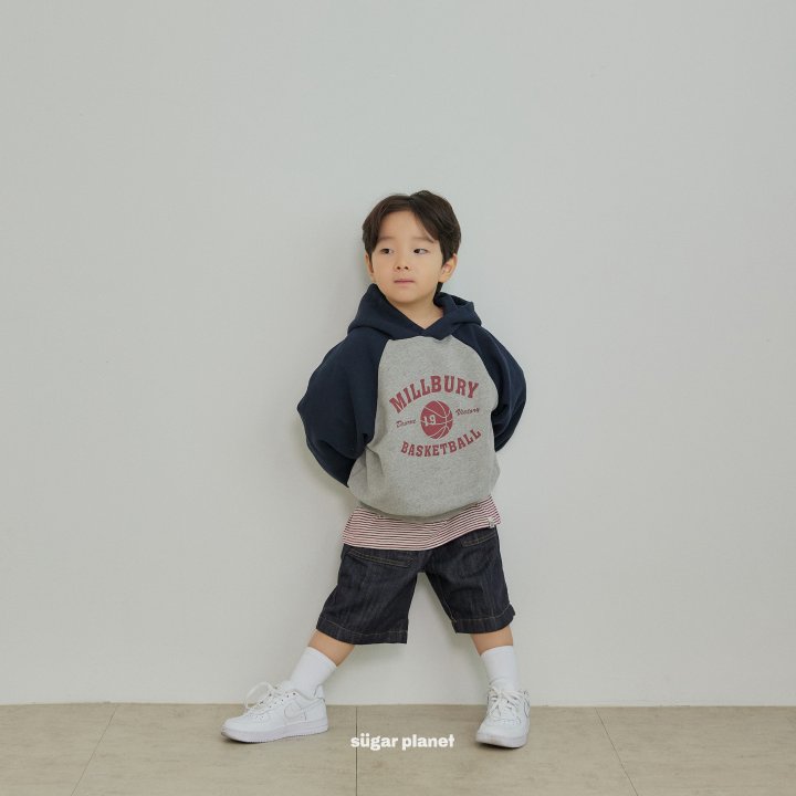Sugar Planet - Korean Children Fashion - #childofig - Basket Hoodie - 6