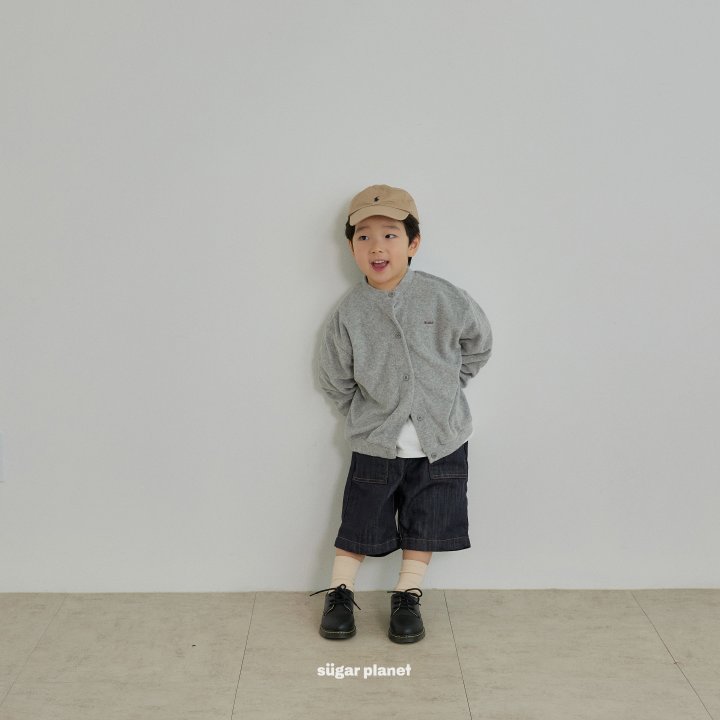 Sugar Planet - Korean Children Fashion - #childofig - Muse Terry Cardigan - 4