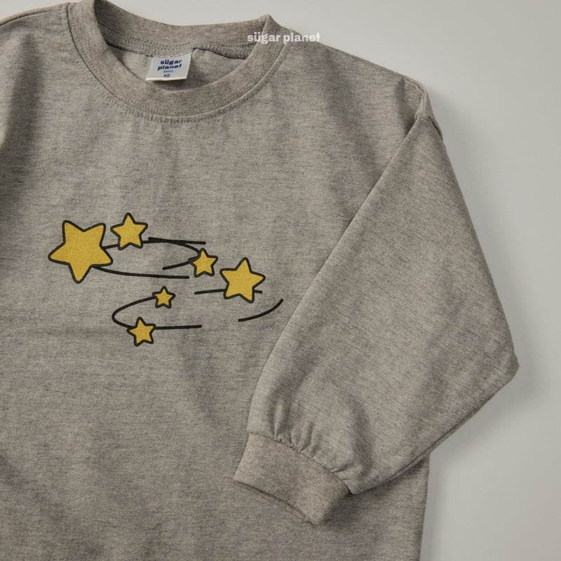 Sugar Planet - Korean Children Fashion - #designkidswear - Multi Star Tee - 12