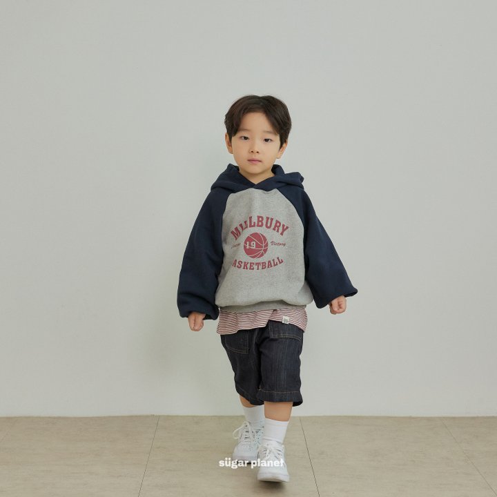 Sugar Planet - Korean Children Fashion - #designkidswear - Basket Hoodie - 8