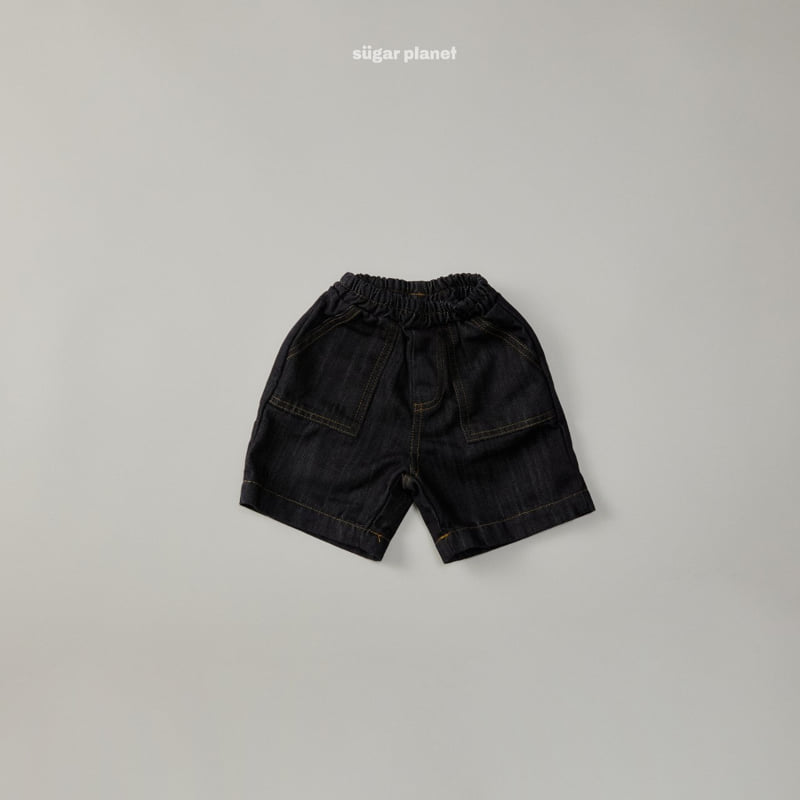 Sugar Planet - Korean Children Fashion - #discoveringself - Teague Short Denim Pants - 12