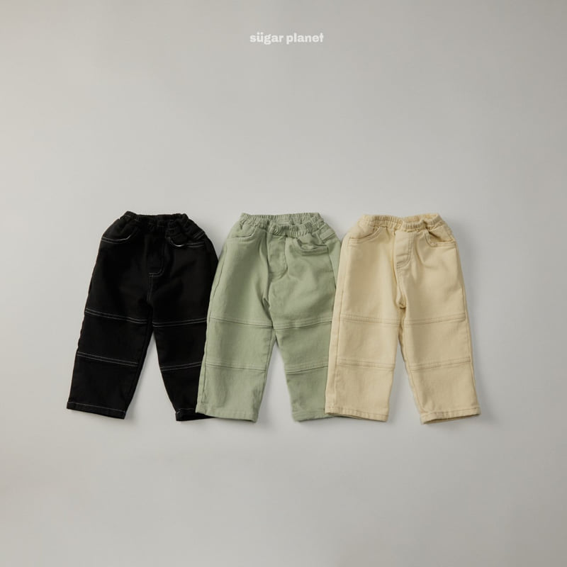 Sugar Planet - Korean Children Fashion - #discoveringself - Daily Stitch Pants - 10