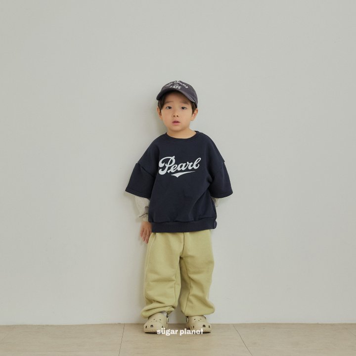 Sugar Planet - Korean Children Fashion - #discoveringself - Pearl Layered Sweatshirts - 10