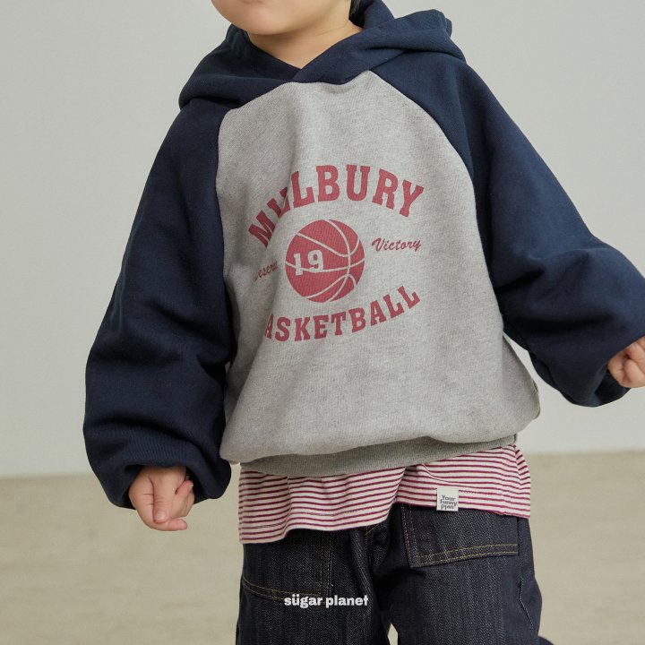 Sugar Planet - Korean Children Fashion - #discoveringself - Basket Hoodie - 9