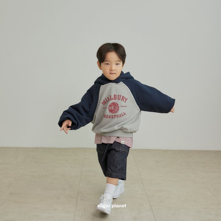 Sugar Planet - Korean Children Fashion - #fashionkids - Basket Hoodie - 10