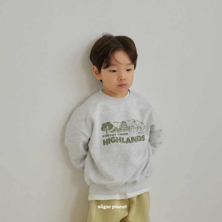 Sugar Planet - Korean Children Fashion - #kidsshorts - Highland Sweatshirts - 5