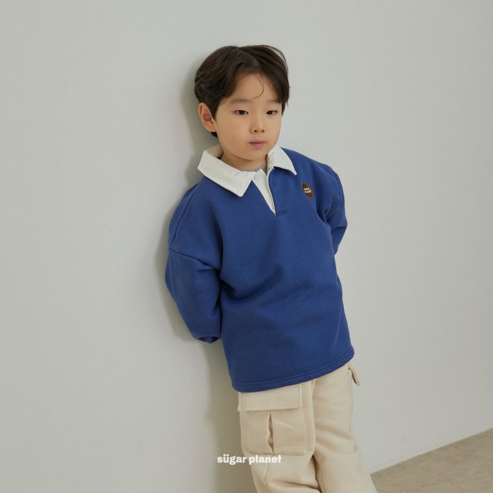 Sugar Planet - Korean Children Fashion - #kidsshorts - Cookie Rugby Tee - 10