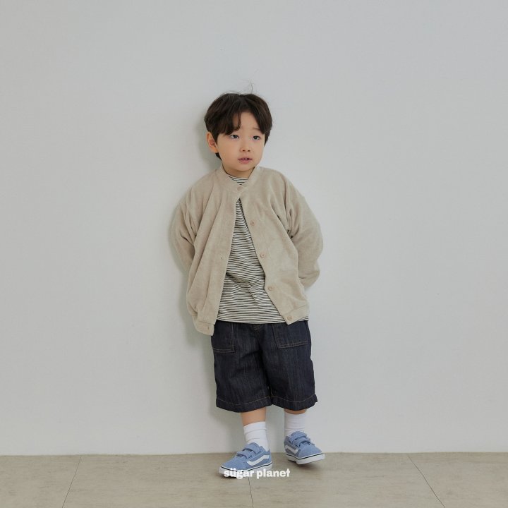 Sugar Planet - Korean Children Fashion - #kidsshorts - Muse Terry Cardigan - 9