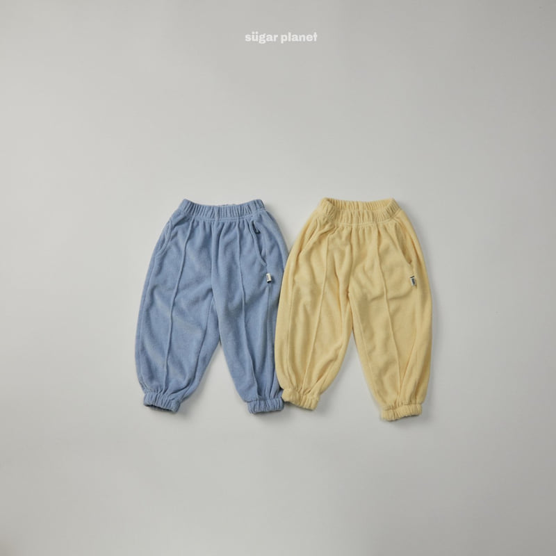 Sugar Planet - Korean Children Fashion - #kidsstore - Terry Pintuck Jogger Pants - 11