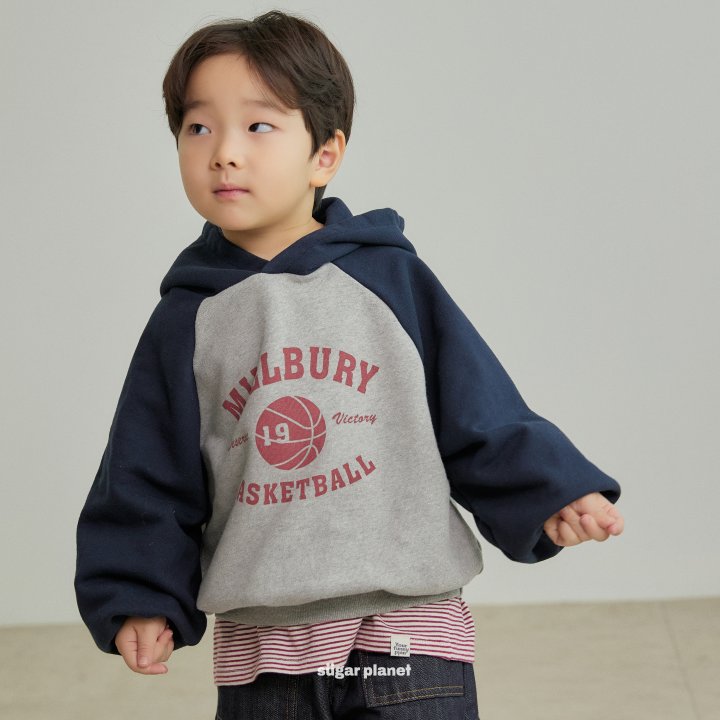 Sugar Planet - Korean Children Fashion - #littlefashionista - Basket Hoodie