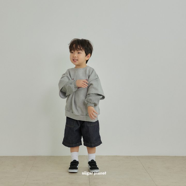 Sugar Planet - Korean Children Fashion - #magicofchildhood - Pearl Layered Sweatshirts - 3