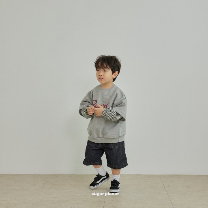 Sugar Planet - Korean Children Fashion - #prettylittlegirls - Pearl Layered Sweatshirts - 5